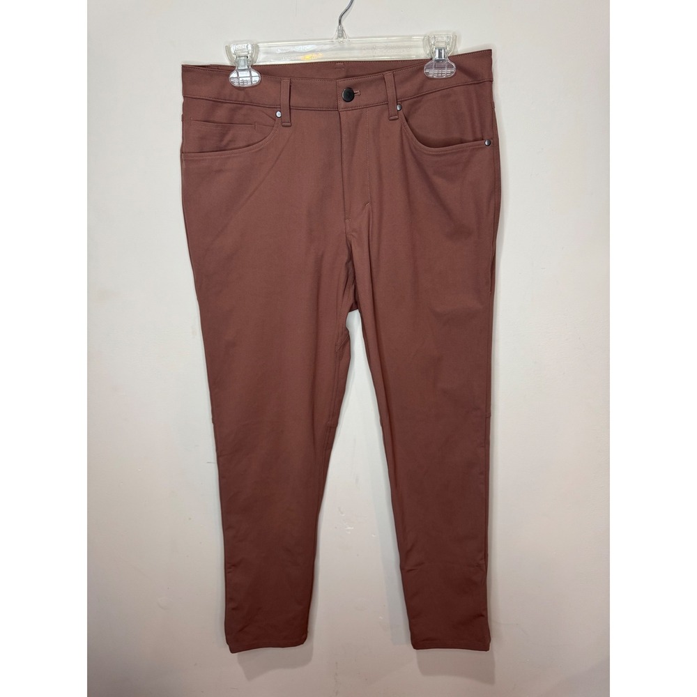 Lululemon ABC Warpstreme Slim Fit Pants‎ Smoky Topaz Sz 31